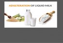 adulteration in milk